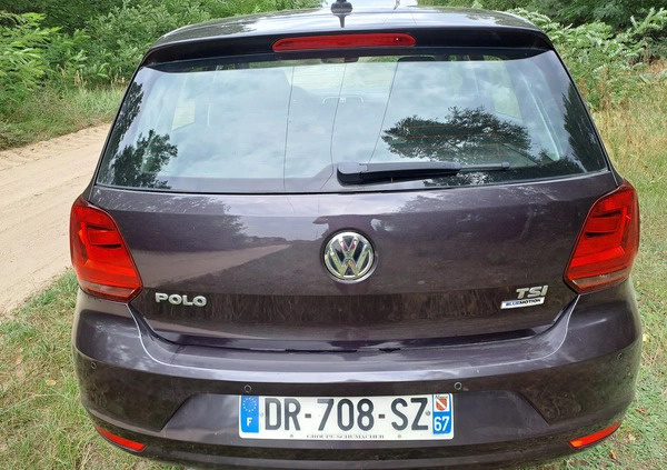 Volkswagen Polo cena 33700 przebieg: 124682, rok produkcji 2015 z Tuliszków małe 154